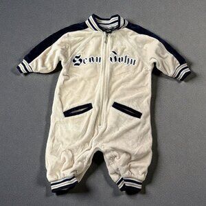 Sean John 12 Mos. Baby Velour Romper